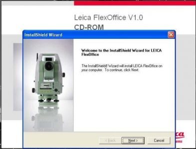 cài đặt Leica FlexLine Office